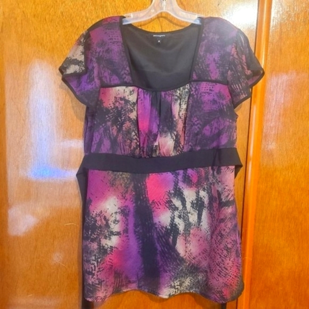 *3 for $30* Vintage Y2K Abstract Blouse